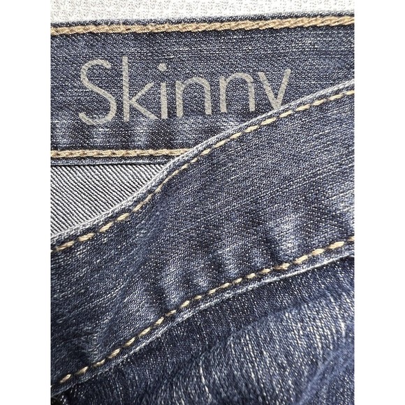 Calvin Klein Jeans Women 30 (33x28 Actual) Skinny Blue Denim - Picture 4 of 13